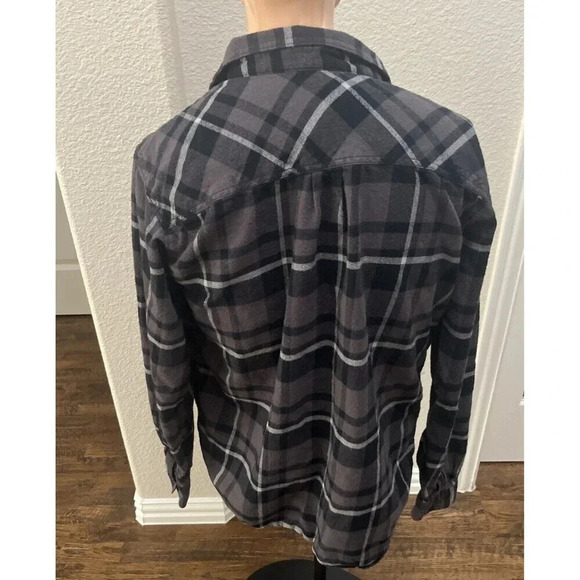 Missouri Tigers Mizzou Columbia Mens Shirt L Plaid Long Sleeve Button Up SEC - Picture 3 of 4